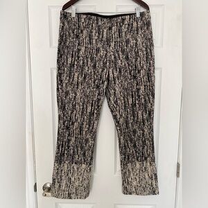 Dorothee Schumacher Flare Leg Crop Pants Size 10